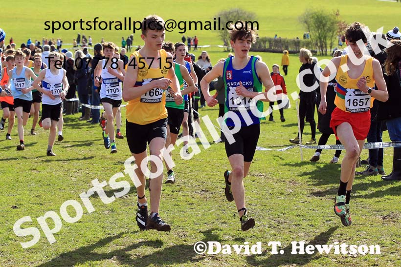 Boys Under-15s 2022 CAU Inter Counties Cross Country, Prestwold Hall, Loughborough.  Photo: David T. Hewitson/Sports for All Pics